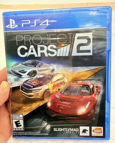 Sony Playstation 4 PS4 Project Cars 2 Game Namco Bandai Racing -  Factory Sealed