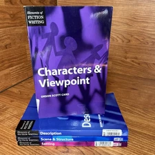 Elements of Fiction Writing - lot of 4 Writer's Digest Paperbacks