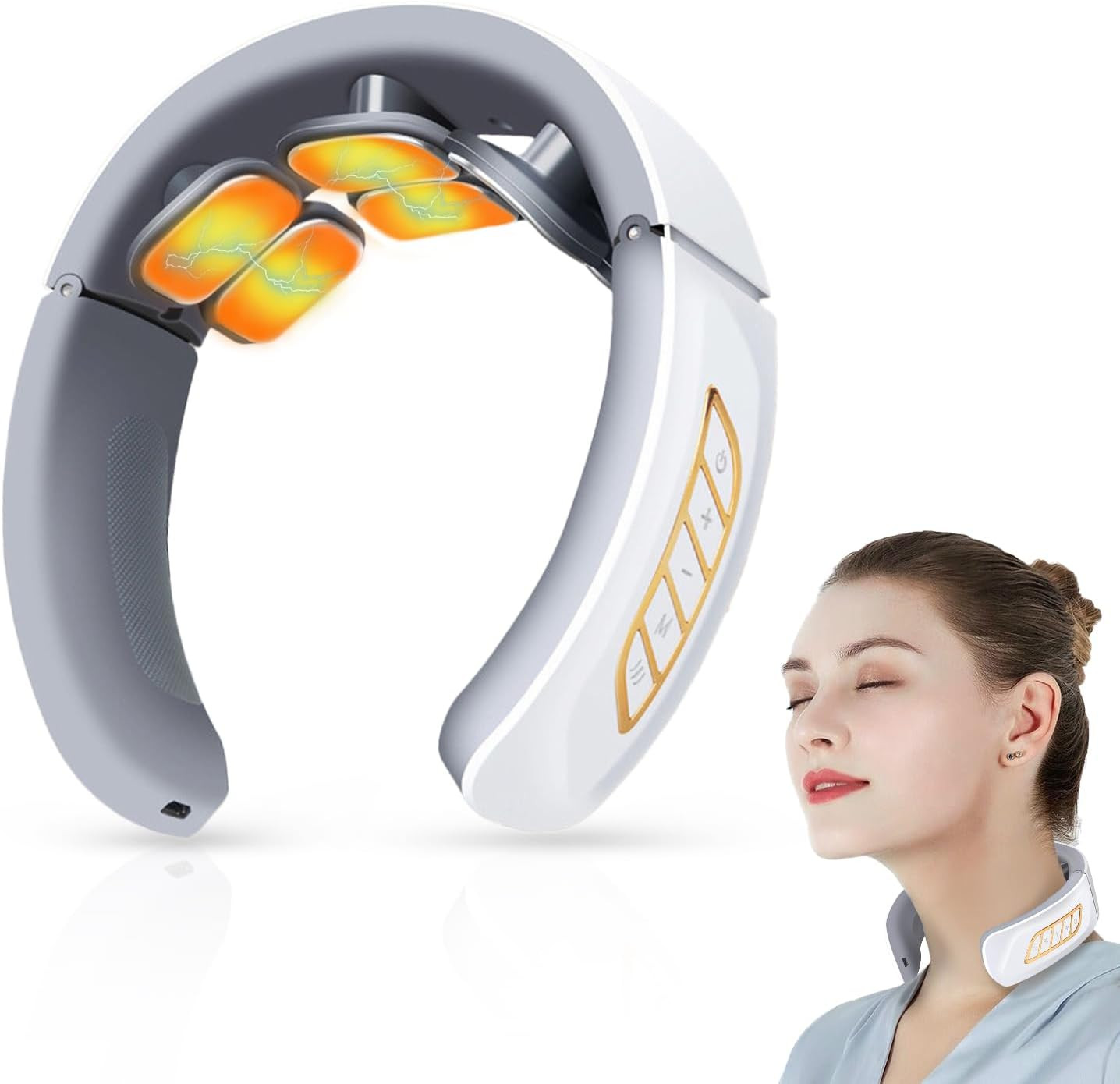 Massaggiatore Cervicale Intelligente 6 Teste - Gadget Hi-Tech Collo