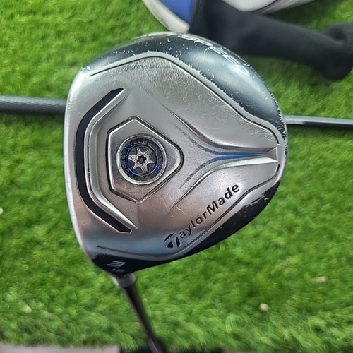 Taylormade Jetspeed Wood Set Driver / 3 Wood / 3 Hybrid Velox Regular Flex L/H - Picture 7 of 16