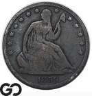 1859-O Seated Liberty Half Dollar, Better New Orleans Issue