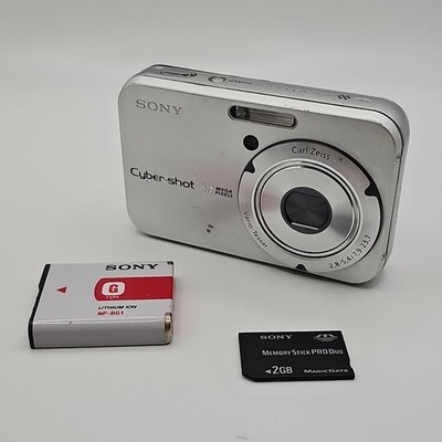 Digitalkamera Sony Cyber-shot DSC-N1 Silber Zustand Gut Getestet Kamera Foto Cam