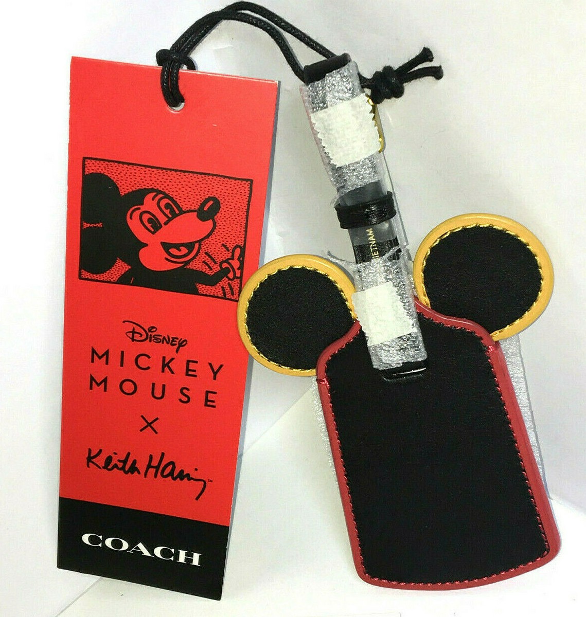 ☆COACH☆Disney Mickey Mouse X Keith Haring Bag Charm COACH® | Disney Mickey Mouse X Keith Haring Collectible Bag