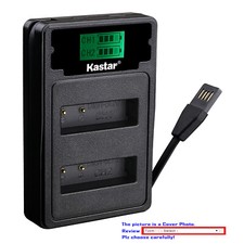 Kastar Battery LZD2 USB Charger for DMW-BLH7E & Panasonic Lumix DMC-GF7KP GF7KP