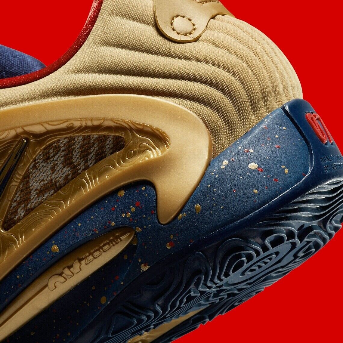 【NIKE】KD15 EP \"OLYMPICS GOLD MEDAL\" Nike KD 15 'Olympics Gold Medal' Colorway Out Now - Sports