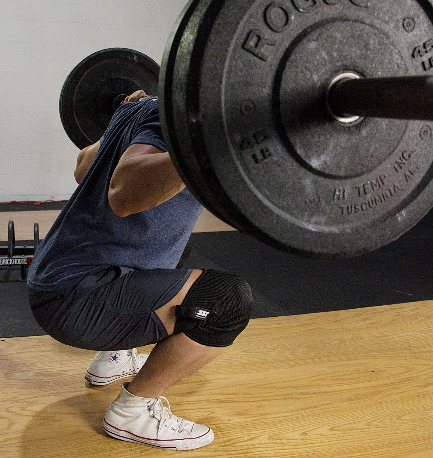 Serious Steel Fitness Knee Sleeves Powerlifting Knee Sleeve eBay