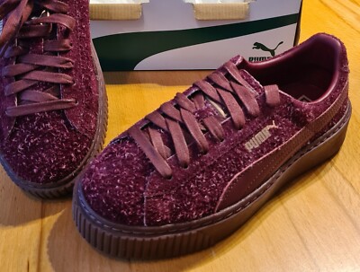 PUMA Suede Platform Elemental, Burgundy, Größe EUR 37,5 NEU & UNGETRAGEN