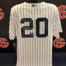 Jorge Posada New York Yankees Signed Nike Pinstripe Jersey Autographed Steiner