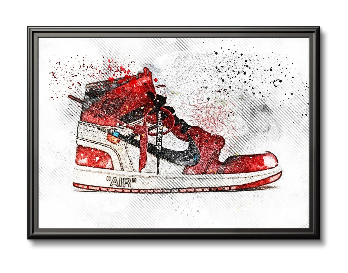 Art Poster Jordan off white