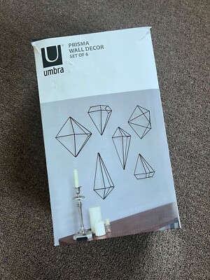 Umbra Prisma Wall Décor   Modern Geometric Wall Sculptures