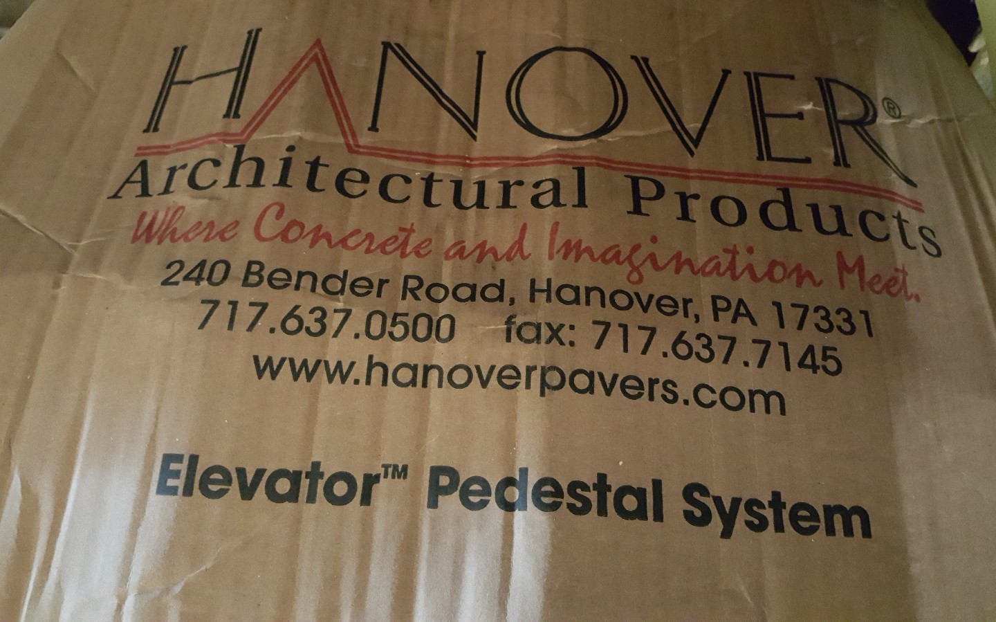 5 Hanover Coupler for The Pedestals for Elevator Pedestal Paver System