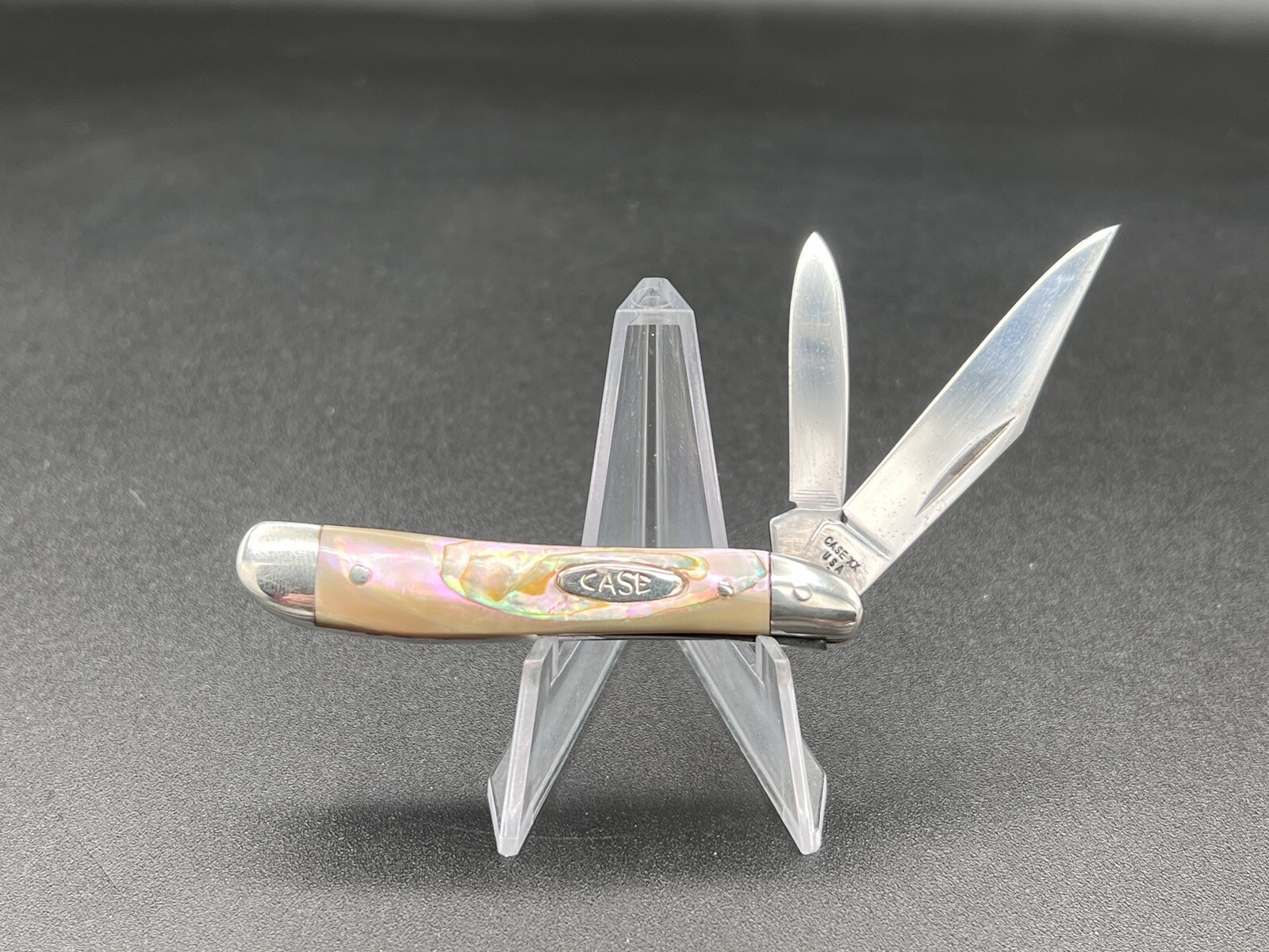 Case XX USA 6220 1979 custom abalone peanut knife eBay