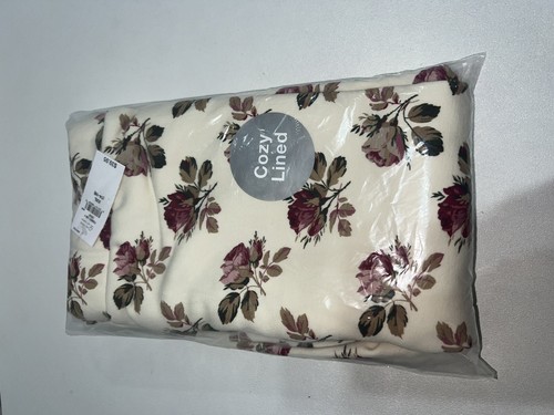 NWT! GAP Kids Sherpa-Lined Leggings White Floral Print Size XXL - Picture 8 of 8