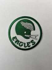 EAGLES FOOTBALL IRON ON  EMBROIDERED PATCH