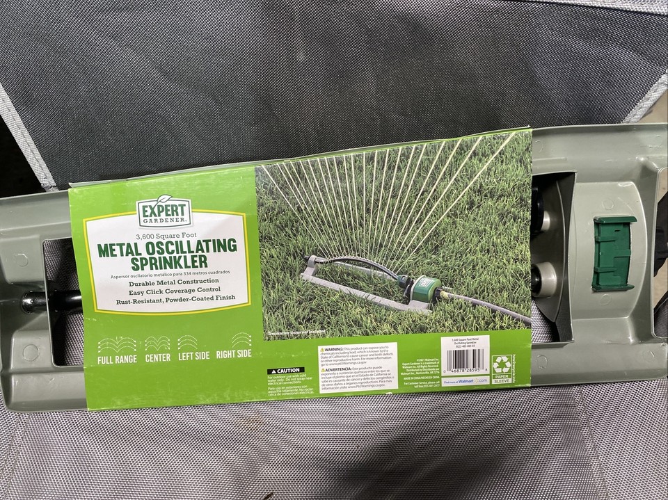 Orbit Irrigation Plastic Non-tipping Base Oscillating Sprinkler, 3600