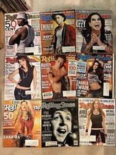Rolling Stone Magazine 23 Lot Eminem Shania Twain Smallville Keith Richards