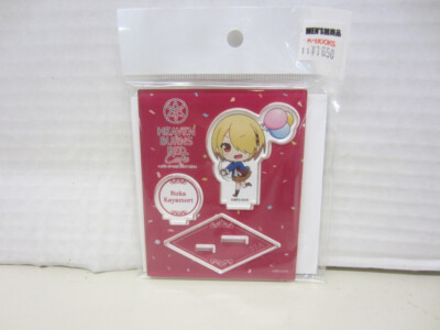 Heaven Burns Red Cafe RUKA KAYAMORI Acrylic Stand  WFS  V/K New Sealed Japan