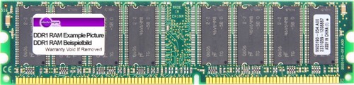 128MB Micron DDR1 RAM PC2100U 266MHz CL2.5 MT8VDDT1664AG-265A1 / HP 175923-001 - Bild 1 von 1