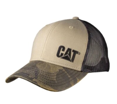 Caterpillar CAT Equipment Down2Earth Side Logo Snapback Cap/Hat