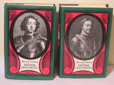 Peter der Erste von Alexej Tolstoi - 2 B&auml;nde - Verlag  Progress Moskau