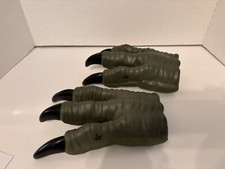 Mattel 2017 Jurassic World Velociraptor Rubber Claws Gloves Toy Pair Of 2 GUC