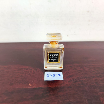 Vintage Coco Eau De Parfum Chanel Glas Flasche Frankreich Sammlerstück GL837