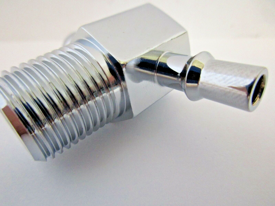 Chevrolet Aluminum Intake Manifold Edelbrock Brake Booster Vacuum