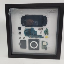 NEW Framed Disassembled Sony PSP 1000 Damaged Frame