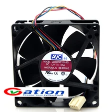 For 1pc AVC DL08025R12U-S01 fan 8025 12V 0.5A 3pin