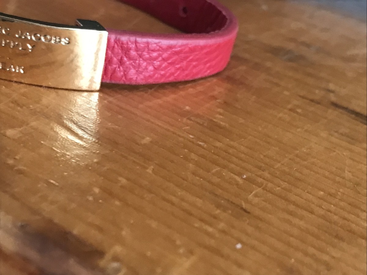 Marc Jacobs Red Leather Bracelet Leather bracelet Marc by Marc Jacobs White in Leather - 46961074 main image 2