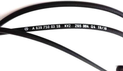 Câble de commande de capot avant W639 en acier tressé renforcé - 2
