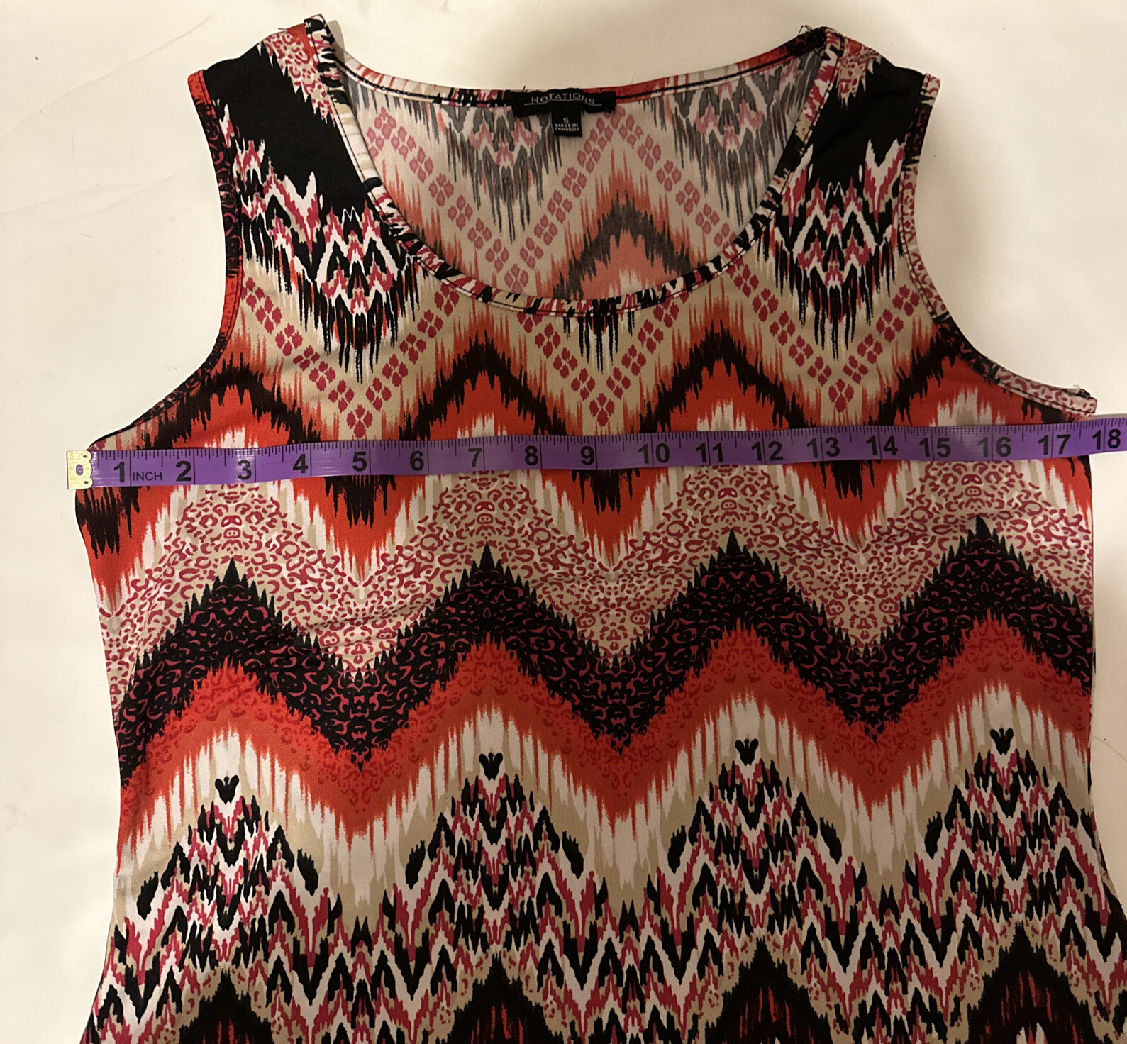 Notation Women's Small Dress Summer  Multicolor M… - image 5