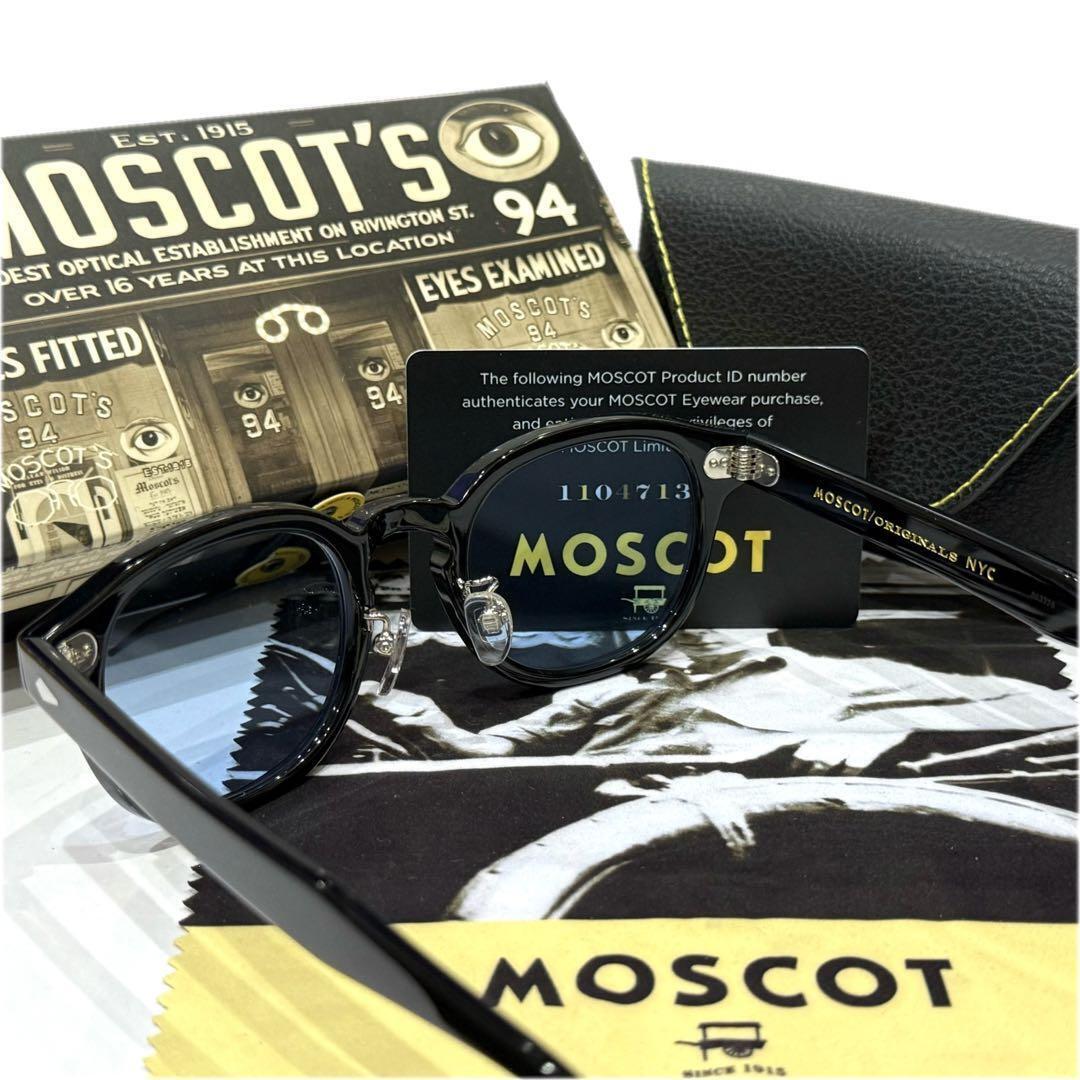 MOSCOT LEMTOSH JAPAN LIMITED 49 24-145 SUNGLASSES BLACK MOSCOT LEMTOSH JAPAN LIMITED 49 24-145 SUNGLASSES BLACK