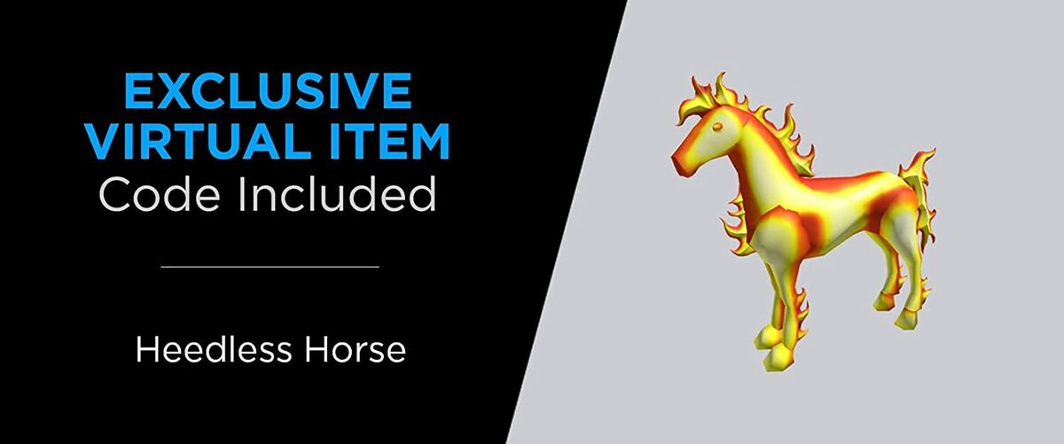 Roblox Action Collection - Headless Horseman Character Figure Pack  [Includes Exclusive Virtual Item] 