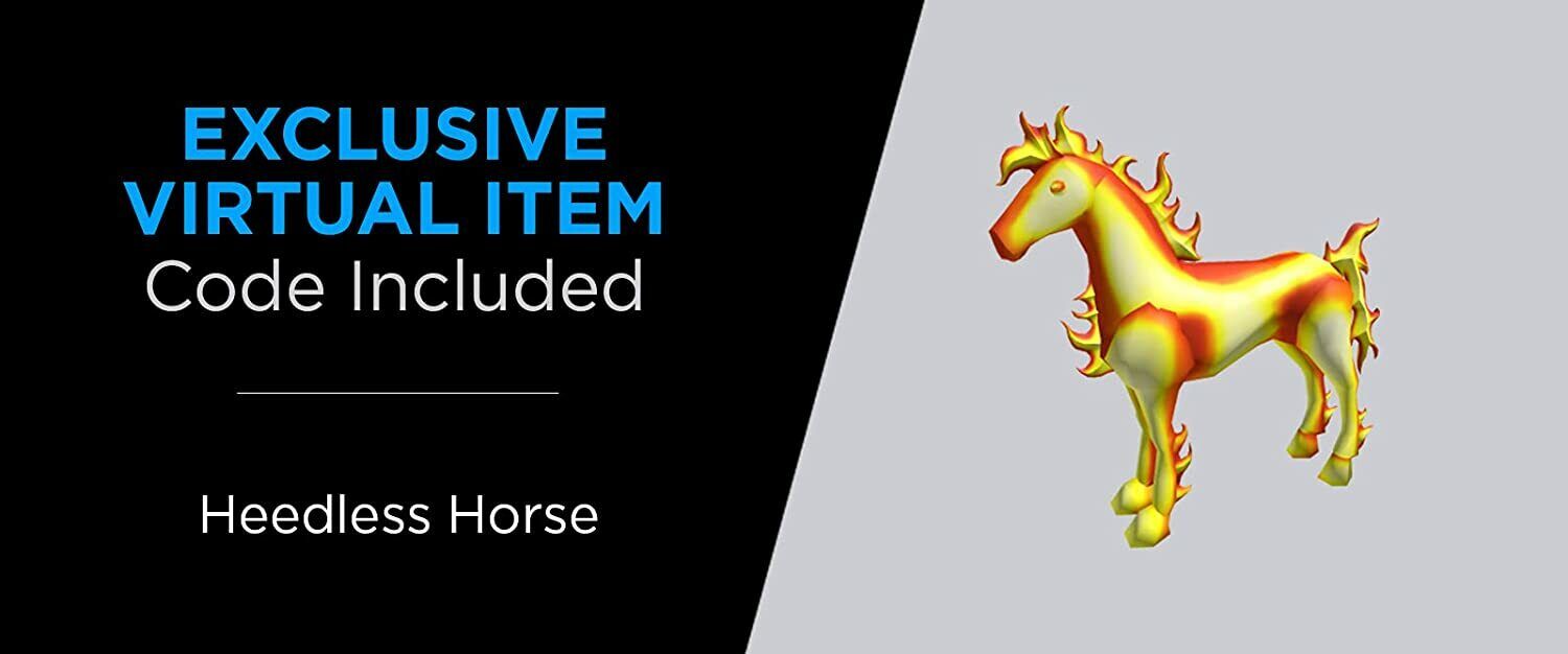 Roblox Headless Horseman Action Figure with Exclusive Virtual Item Game Code  681326107477