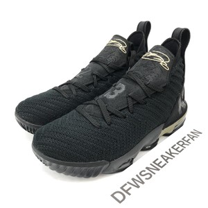lebron xvi black and gold