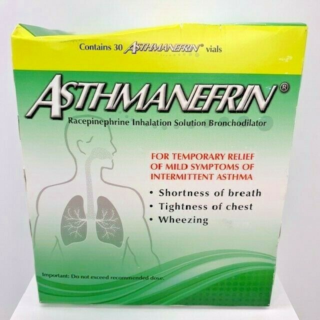 Asthmanefrin Asthma Medication Refill for sale online eBay