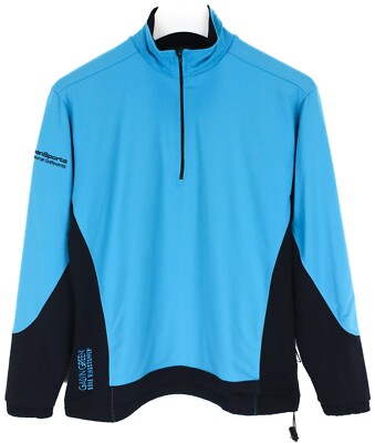 Galvin Green Sports Jacke Herren XS Anorak Windfest Gefüttert Blau