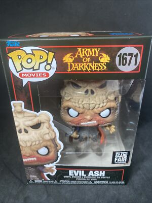 Funko Army Of Darkness Evil Ash Hot Topic Scare Fair Exclusive Preorder 