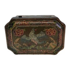 09K7 RARE ANCIENNE BOITE EN TOLE LITHOGRAPHIEE POUR LES BISCUITS OLIBET 1900