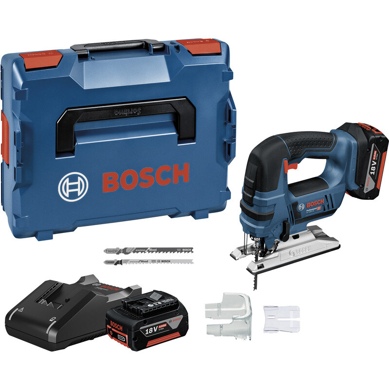 Scie sauteuse Bosch GST 18V-LI B à mouvement pendulaire pour coupes biaises nettes