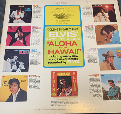 英LP Elvis Presley Separate Ways Stereo