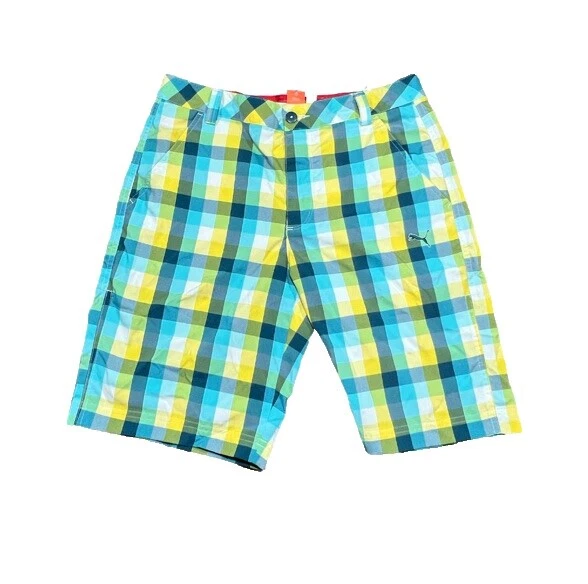 PUMA Check Shorts for Men