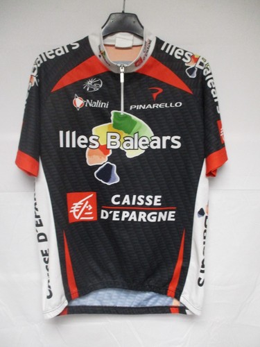Maillot Cycliste Illes Balears Caisse D'Epargne 2006 - Nalini Taille M - Occasion