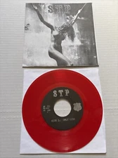 STP - Only Lies / You Can Run 7" RED VINYL Bostons Finest Hardcore