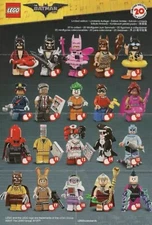 LEGO 71017 Batman Movie Series 1 – Complete Set of 20 Minifigures | NEW & SEALED