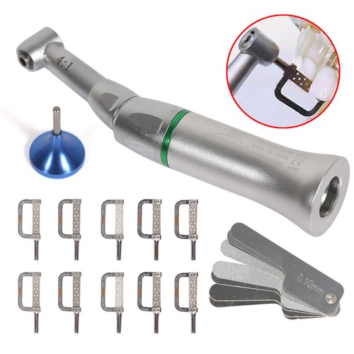 Set Righello Calibro Riduzione Interprossimale Ortodontica Happydentist 0,10-0,50 Mm