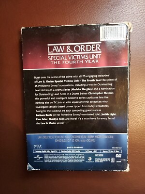 Law & Order: Special Victims Unit - The Fourth Year [DVD