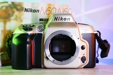 Nikon N60 35mm AF SLR Film Camera Body Only, Not Tested.