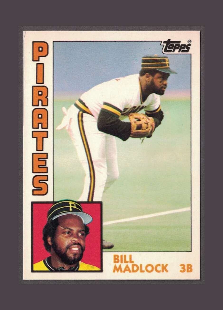 1984 Topps Tiffany  #250 Bill Madlock - Pittsburgh Pirates